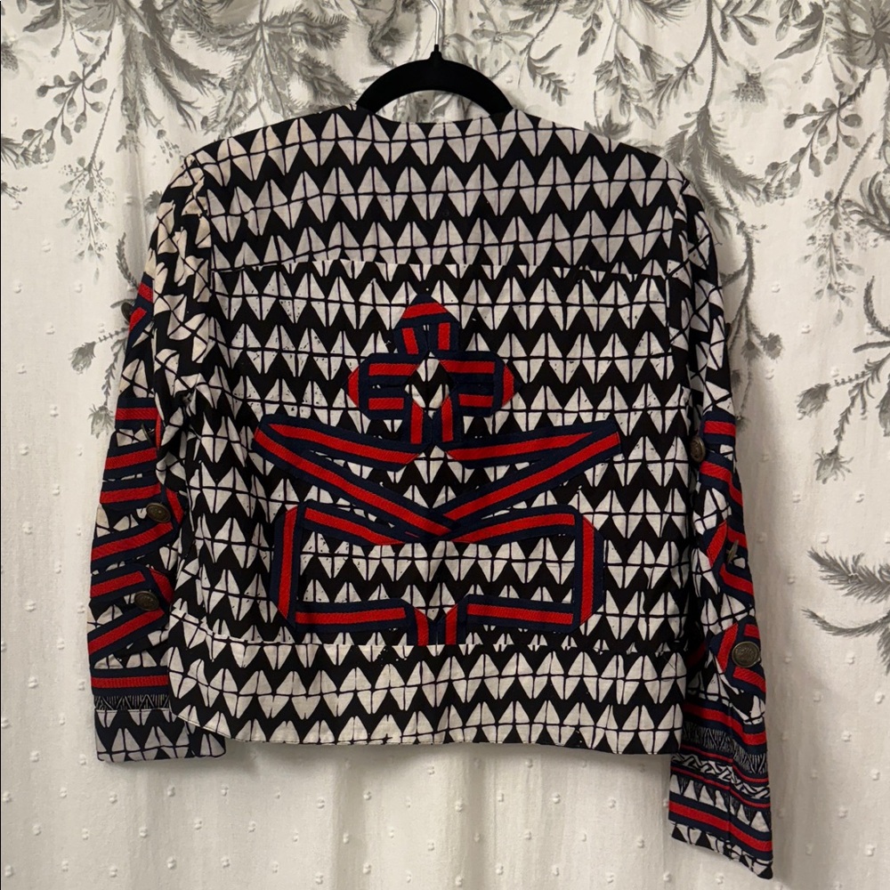 Kewangen Geometric Patterned Jacket - image 6